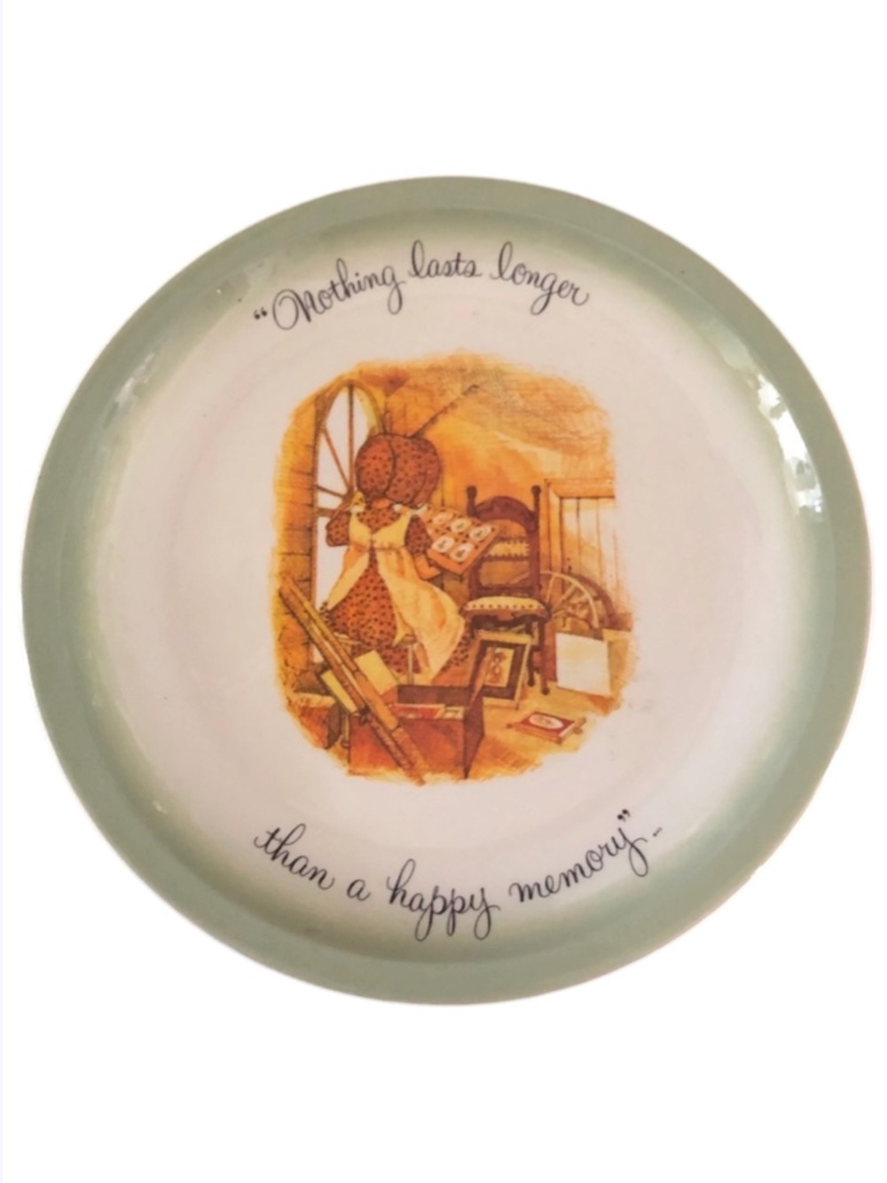 Vintage Holly Hobbie Collector's Edition Plate